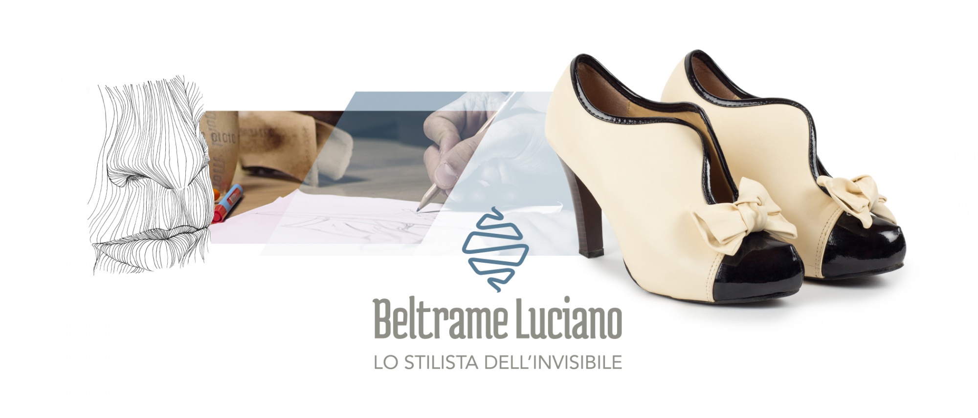 Tavola di stile per la creazione del marchio aziendale Beltrame Luciano