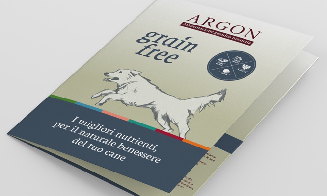 Brochure per la linea Argon Grain Free