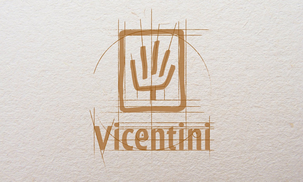 Progettazione del marchio di Vicentini